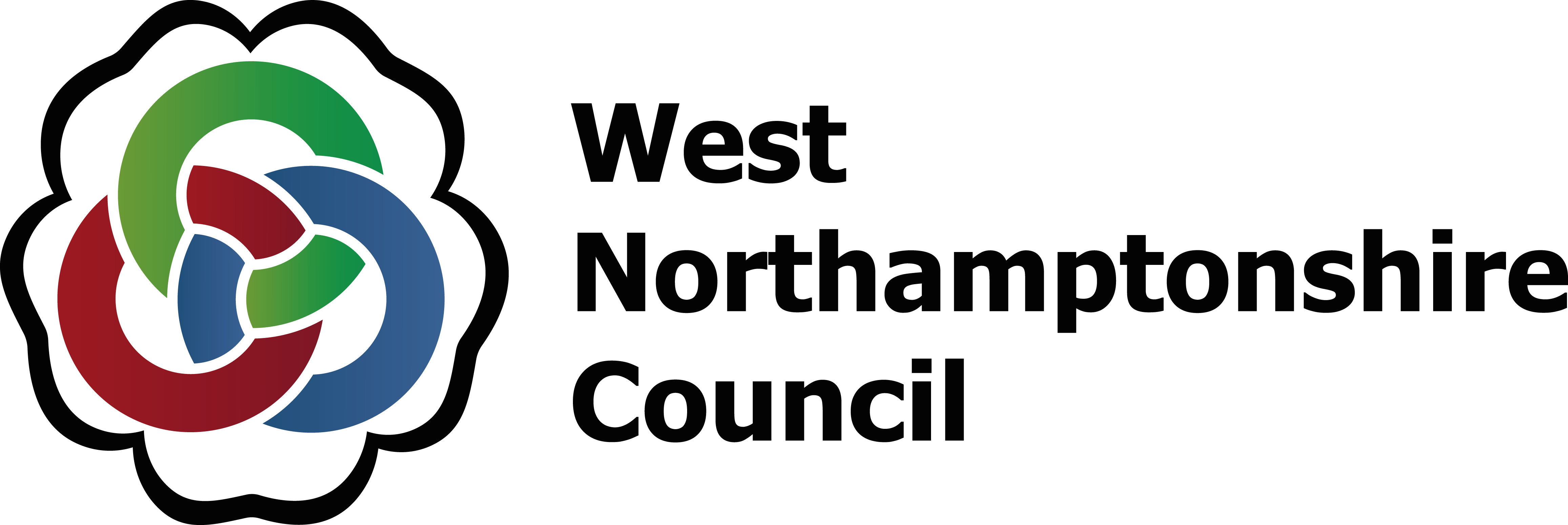 West Northamptonshire Transparent Colourful logo