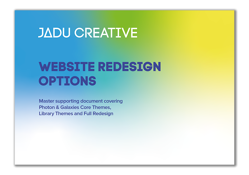 Website Redesign
options