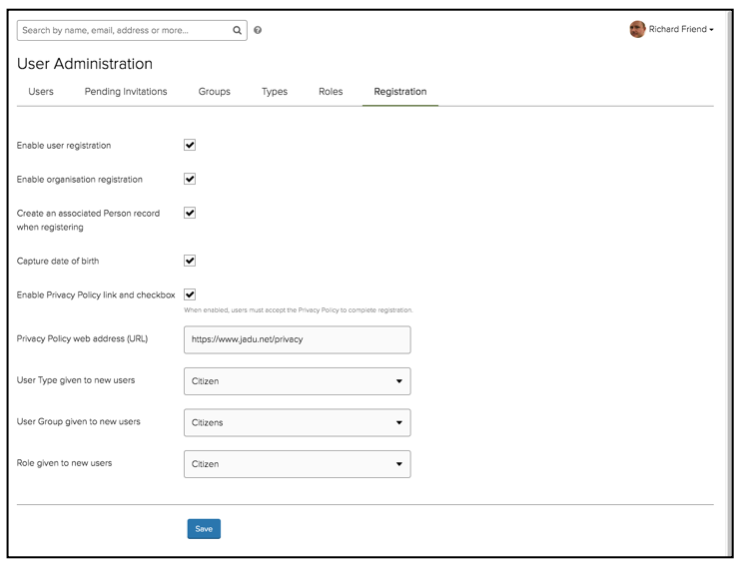 Registration